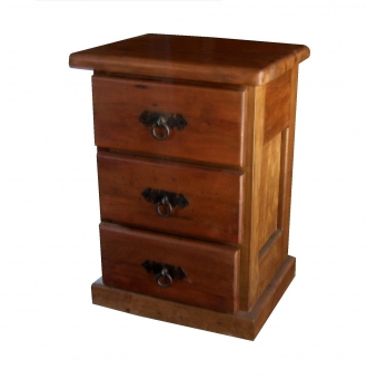 Código: VEL-09<br>VELADOR CAJONERA LISO